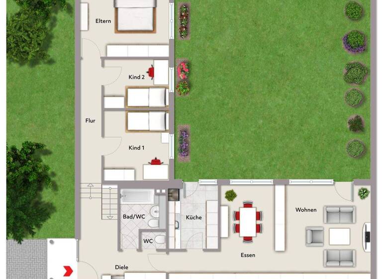 Bungalow zum Kauf 285.000 € 5 Zimmer 99,5 m² 477 m² Grundstück frei ab sofort Süd Recklinghausen 45661