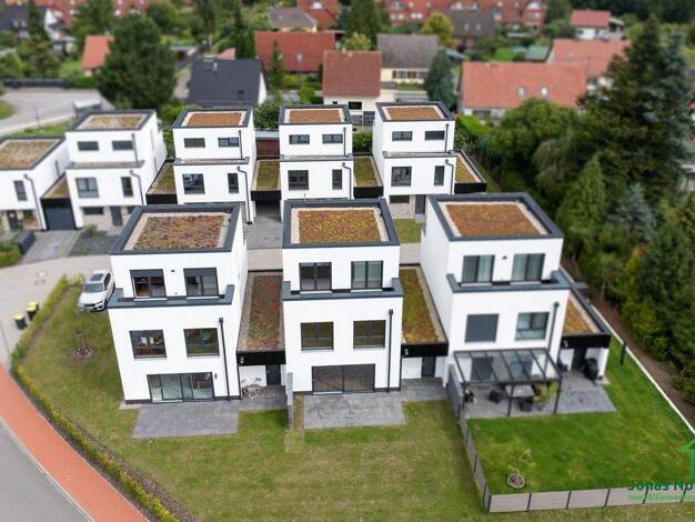 Reihenmittelhaus zum Kauf - Erstbezug provisionsfrei 499.000 € 6 Zimmer 144 m² 254 m² Grundstück Kühls Acker 8 Krebsförden Schwerin 19061