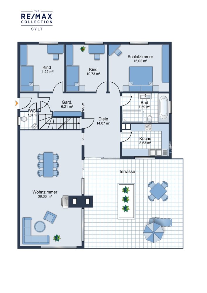 Bungalow zum Kauf 595.000 € 5 Zimmer 115 m²<br/>Wohnfläche 815 m²<br/>Grundstück Engelsby - Vogelsang Flensburg / Tarup 24943