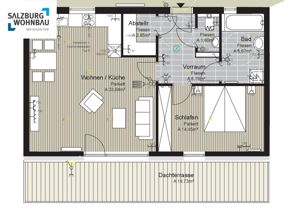 Wohnung zur Miete 330 € 2 Zimmer 65 m²<br/>Wohnfläche Am Hammerrain 326 Flachau 5542