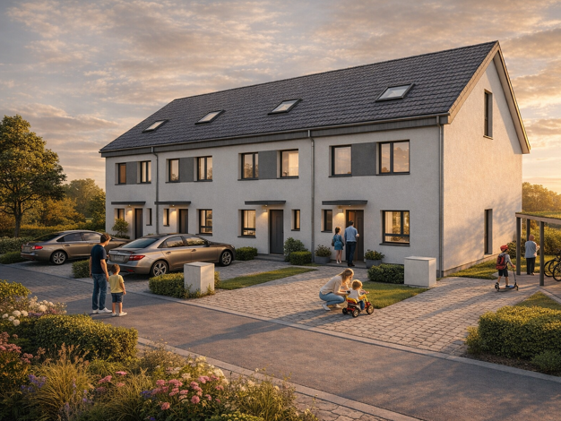 Reihenendhaus zum Kauf - Erstbezug provisionsfrei 522.000 € 4 Zimmer 125,5 m² 231 m² Grundstück Herbolzheim 79336