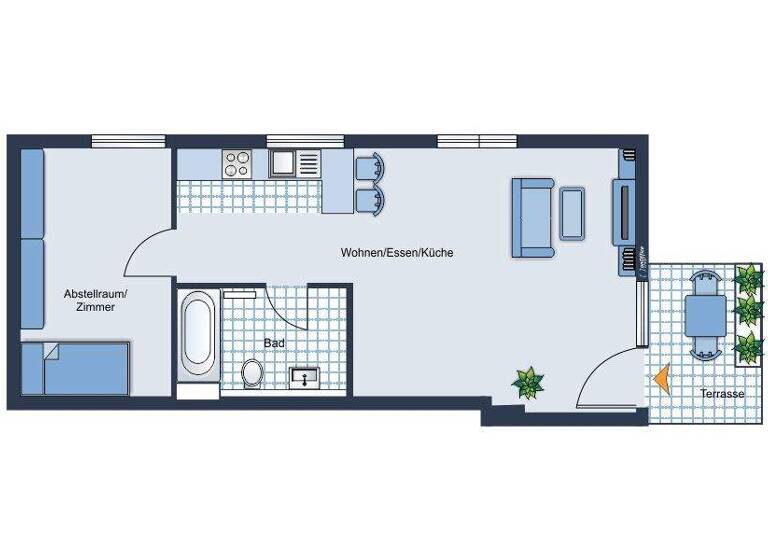 Studio zum Kauf 215.000 € 1 Zimmer 53,1 m² Frauenland Würzburg 97074
