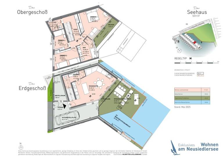 Haus zum Kauf - Erstbezug 1.420.000 € 4 Zimmer 111 m² Neusiedl am See 7100