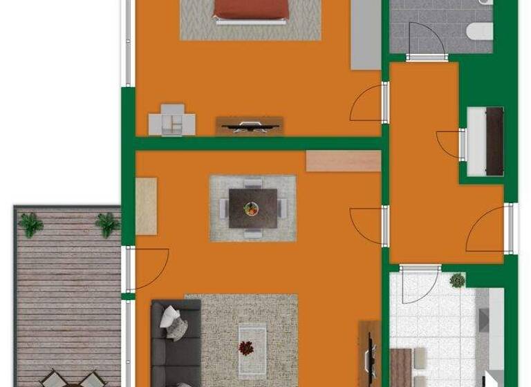 Wohnung zum Kauf 199.000 € 2 Zimmer 52,9 m² 6. Geschoss Rümmingen 79595