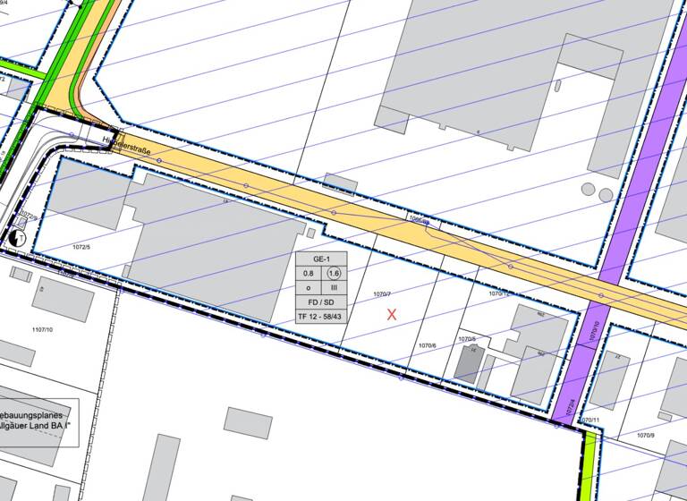 Grundstück zur Miete 2.088 m² Grundstück Füssen 87629