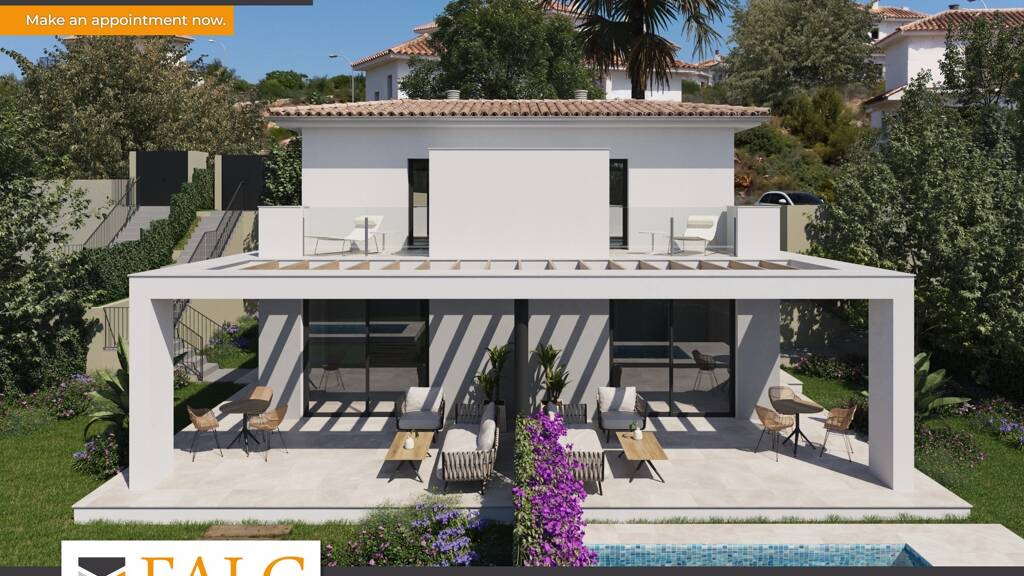 Doppelhaushälfte zum Kauf - Erstbezug provisionsfrei 761.000 € 4 Zimmer 150 m² 380 m² Grundstück Cala Romantica 07680