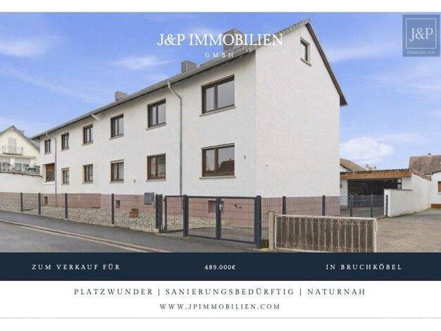 Mehrfamilienhaus zum Kauf 489.000 € 6 Zimmer 158,8 m² 572 m² Grundstück Roßdorf Bruchköbel 63486