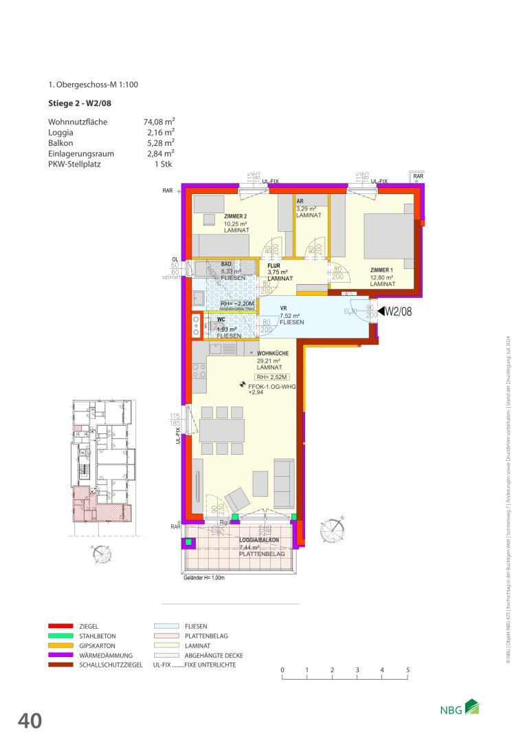 Wohnung zur Miete 661 € 3 Zimmer 74,1 m²<br/>Wohnfläche Kirchschlag in der Buckligen Welt 2860