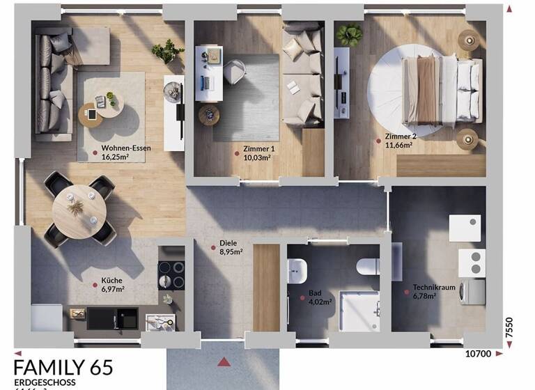 Haus zum Kauf provisionsfrei 234.294 € 2 Zimmer 65 m² 1.056 m² Grundstück Ulrichstein 35327