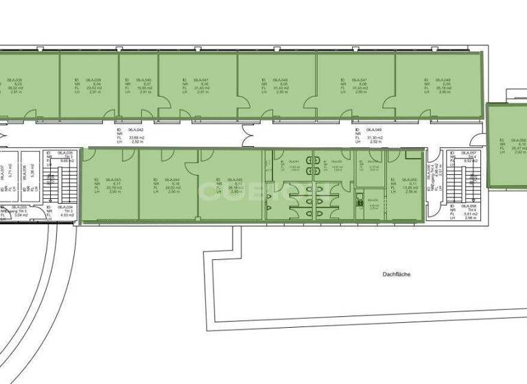 Bürofläche zur Miete provisionsfrei 8,50 € 460 m² Bürofläche teilbar ab 460 m² Marienkirche Oberhausen, Rheinl. 46049