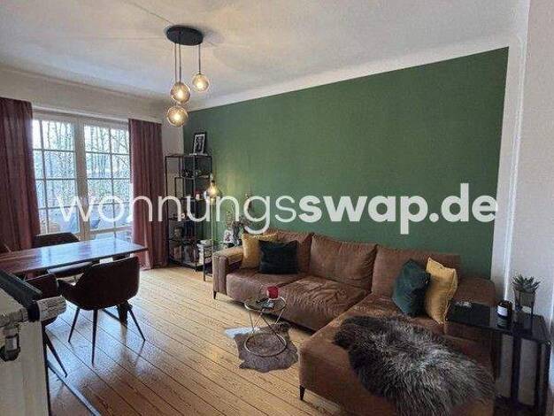 Studio zur Miete Tauschwohnung 850 € 3 Zimmer 65 m² 1. Geschoss Winterhude Hamburg 22297