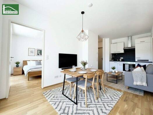 Wohnung zur Miete 430 € 2 Zimmer 35,1 m² 5. Geschoss Brauquartier 15-17 Puntigam Graz 8055