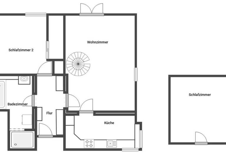 Wohnung zum Kauf 199.000 € 3 Zimmer 59 m² 1. Geschoss Elmenhorst Elmenhorst-Lichtenhagen 18107