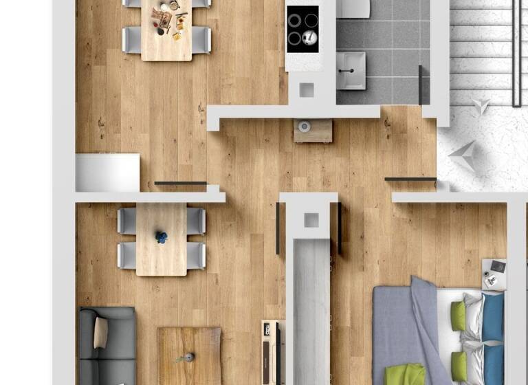 Wohnung zum Kauf 135.000 € 2 Zimmer 52 m² frei ab 01.07.2026 Singen 78224