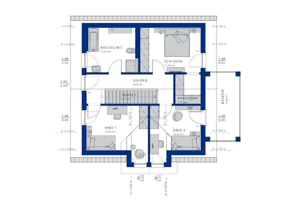 Haus zum Kauf 568.795 € 5 Zimmer 136 m²<br/>Wohnfläche 460 m²<br/>Grundstück Georgenhausen Reinheim 64354