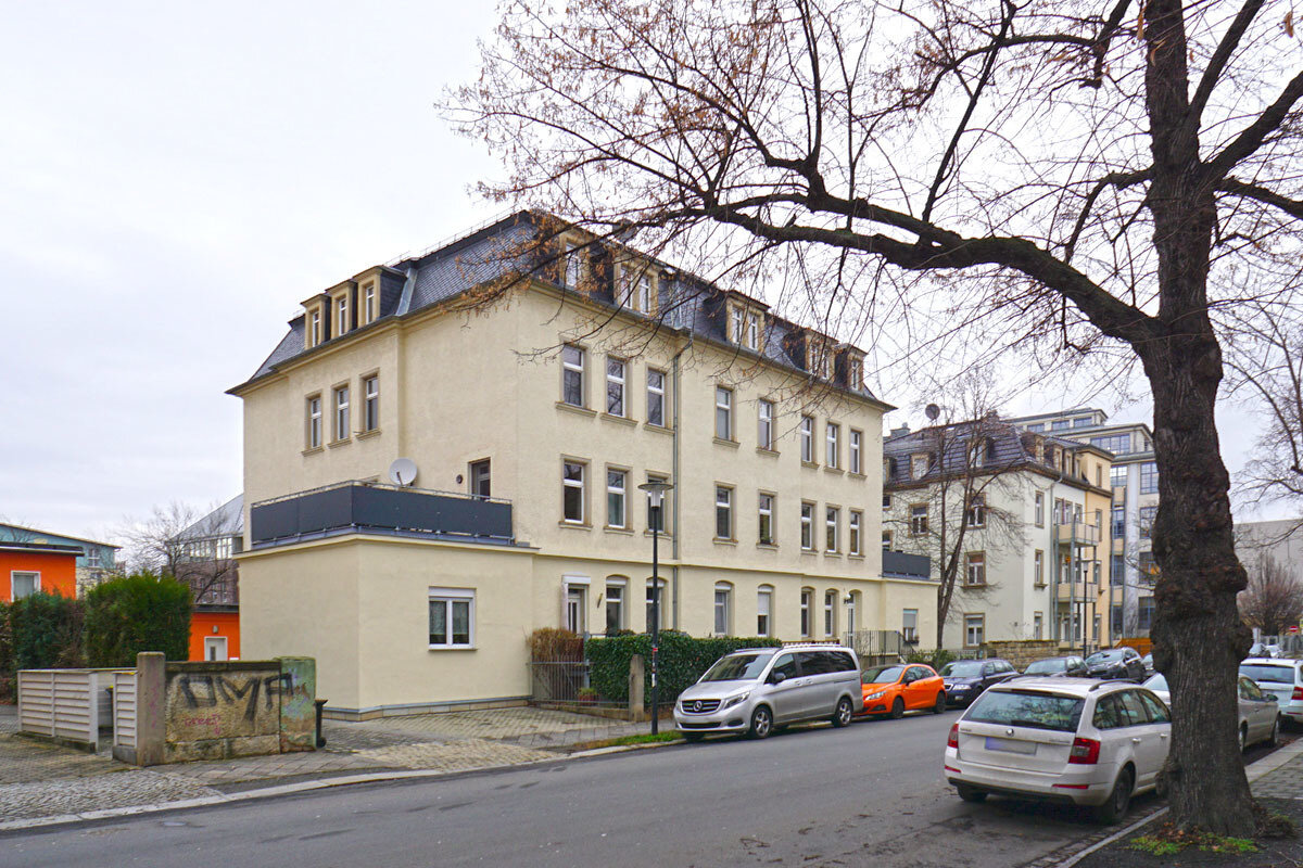 Wohnung zur Miete 409 € 2 Zimmer 50 m²<br/>Wohnfläche 3.<br/>Geschoss 01.02.2025<br/>Verfügbarkeit Bärensteiner Straße 10 Striesen-Ost (Bärensteiner Str.) Dresden 01277