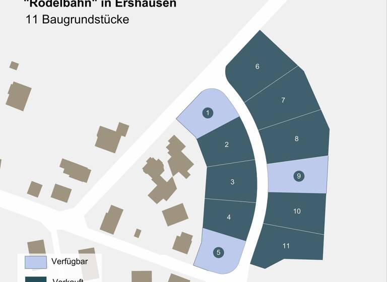 Grundstück zum Kauf 741 m² Grundstück frei ab sofort Ershausen Schimberg 37308