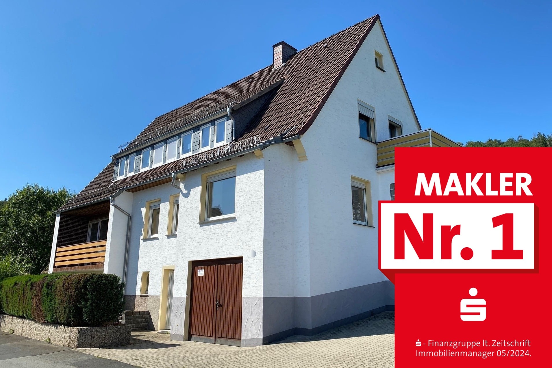 Mehrfamilienhaus zum Kauf 275.000 € 6 Zimmer 190 m²<br/>Wohnfläche 809 m²<br/>Grundstück Bad Laasphe Bad Laasphe 57334