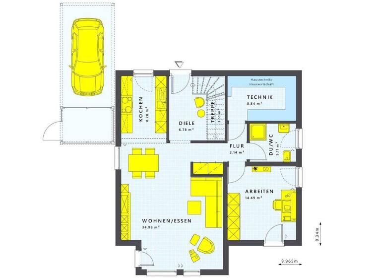 Einfamilienhaus zum Kauf 702.393 € 4 Zimmer 151 m² 558 m² Grundstück Lieblos Gründau 63584