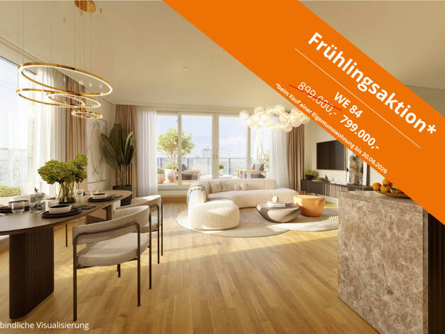 Wohnung zum Kauf - Neubau 899.000 € 2 Zimmer 120,6 m² 5. Geschoss Hasselwerderstraße 27 Niederschöneweide Berlin 12439