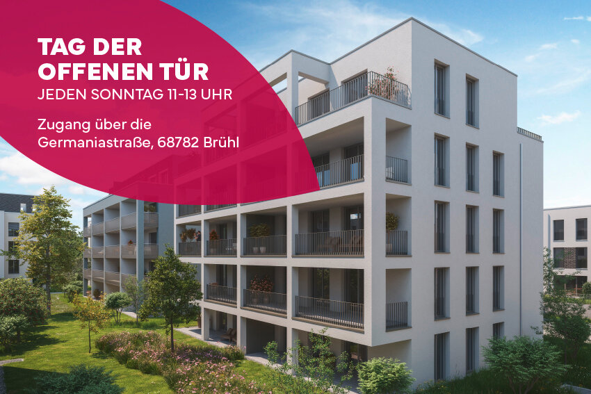 Terrassenwohnung zum Kauf provisionsfrei 510.000 € 3 Zimmer 95,7 m²<br/>Wohnfläche EG<br/>Geschoss Am Schrankenbuckel 16 Brühl 68782