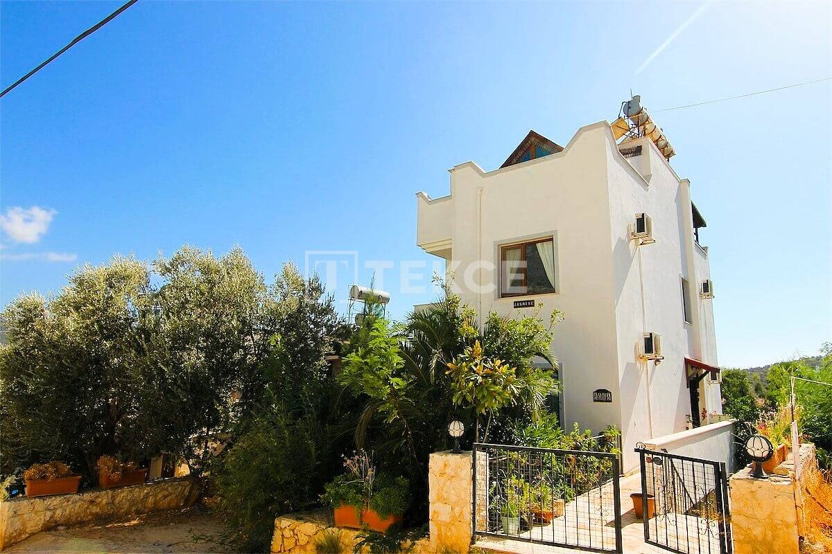 Immobilie in Paitzdorf - Maisonette-Wohnung mit Meerblick nahe des Zentrums von Kas in Antalya - Bild 1