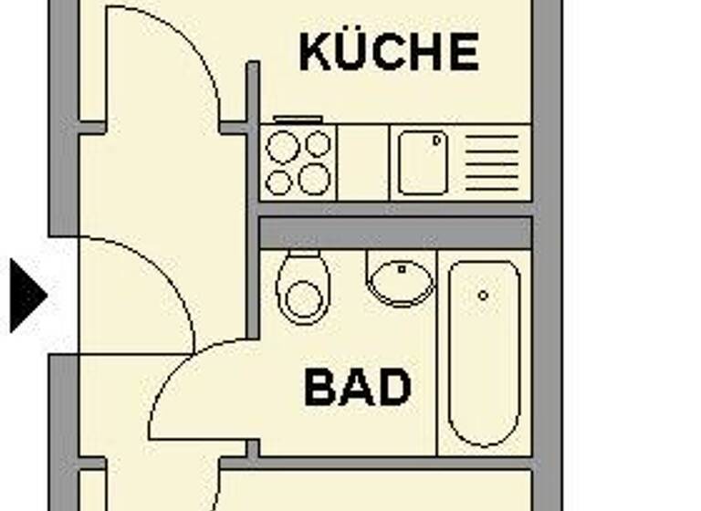 Wohnung zur Miete 231 € 2 Zimmer 39,3 m²<br/>Wohnfläche EG<br/>Geschoss Paul-Bertz-Str. 72 Helbersdorf Chemnitz 09120