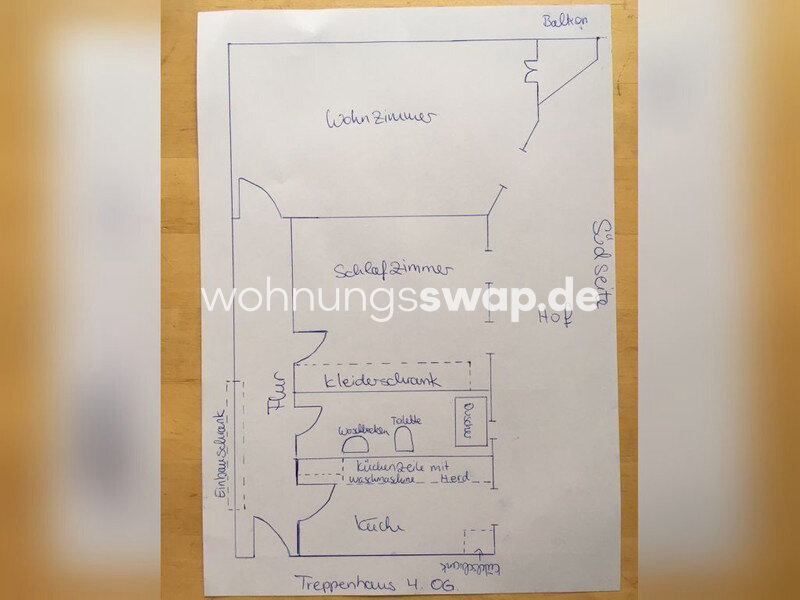 Studio zur Miete 440 € 2 Zimmer 57 m²<br/>Wohnfläche 4.<br/>Geschoss Moabit 10555