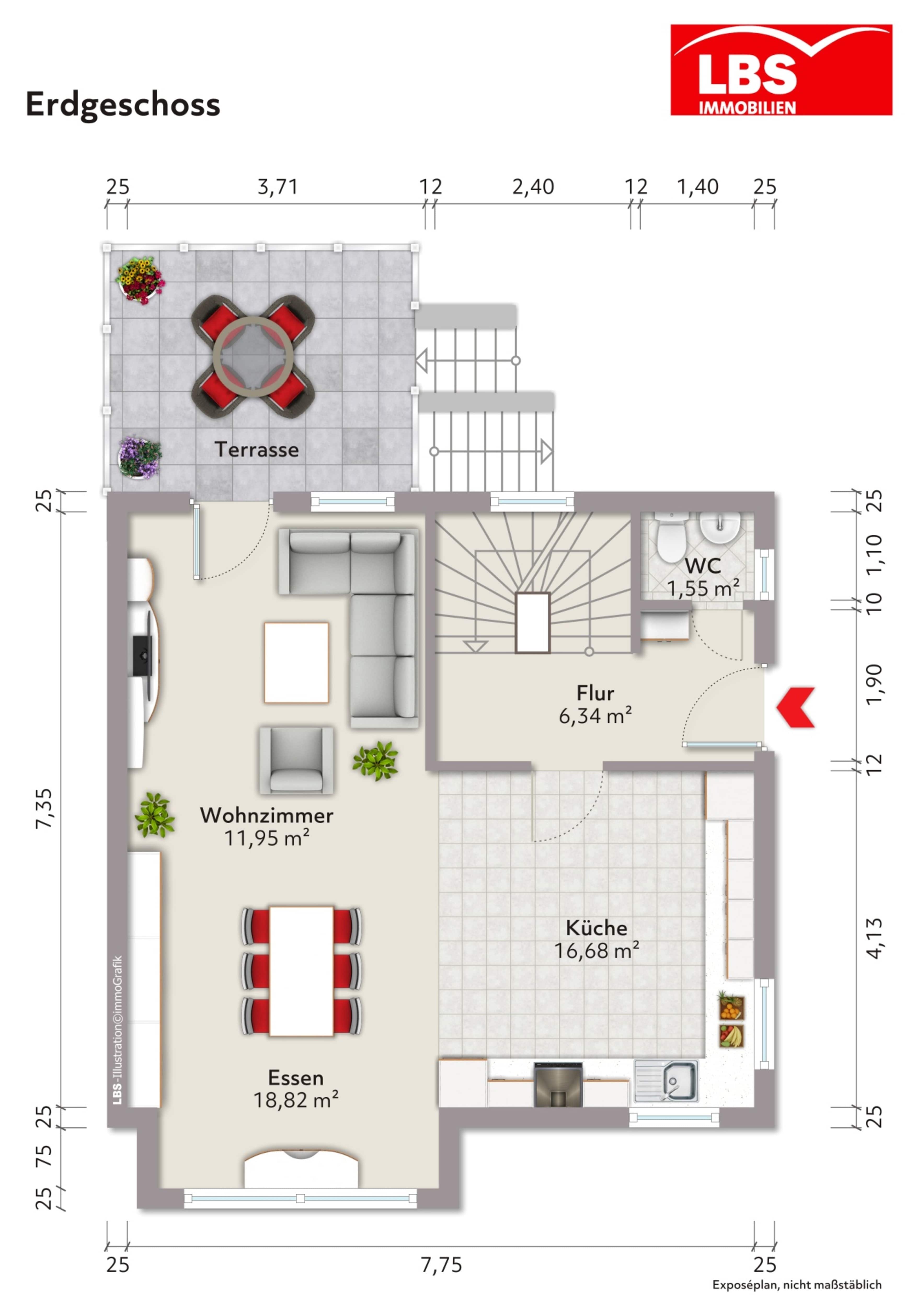 Einfamilienhaus zum Kauf 579.000 € 5 Zimmer 123,8 m²<br/>Wohnfläche 337 m²<br/>Grundstück ab sofort<br/>Verfügbarkeit Pfungstadt Pfungstadt 64319