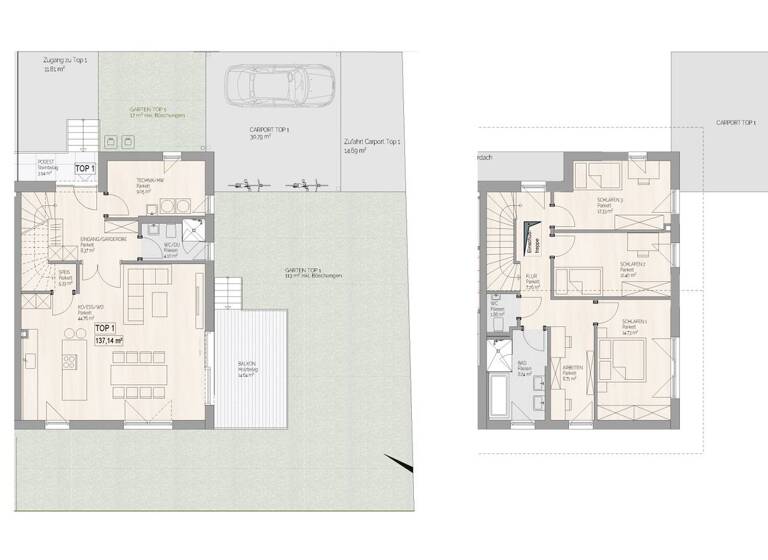 Reihenmittelhaus zum Kauf 1.044.000 € 4 Zimmer 137,1 m² Weißenbach am Attersee 4853