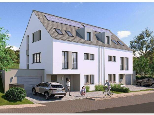 Doppelhaushälfte zum Kauf - Erstbezug provisionsfrei 1.336.000 € 5 Zimmer 170,8 m² 776 m² Grundstück Iewescht Strooss Mompach