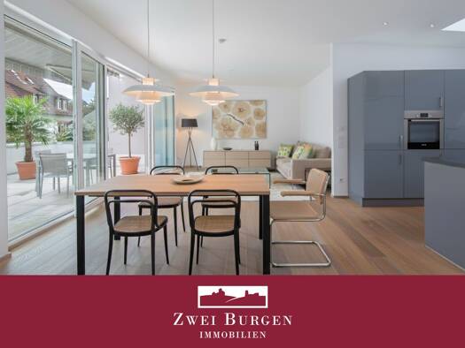 Penthouse zum Kauf provisionsfrei 682.000 € 3 Zimmer 143 m² 2. Geschoss frei ab sofort Weinheim 69469