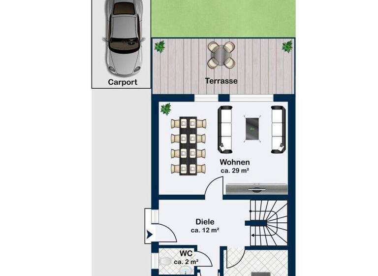 Doppelhaushälfte zum Kauf 369.000 € 5 Zimmer 123,5 m² 291 m² Grundstück Geldern 47608