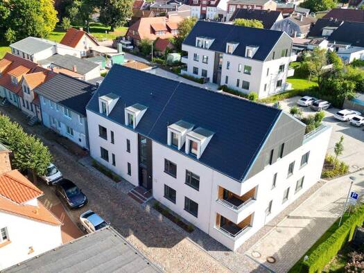 Wohnung zur Miete - Erstbezug 837 € 2 Zimmer 56 m² frei ab sofort Wasserstraße 23 Damgarten Ribnitz-Damgarten 18311