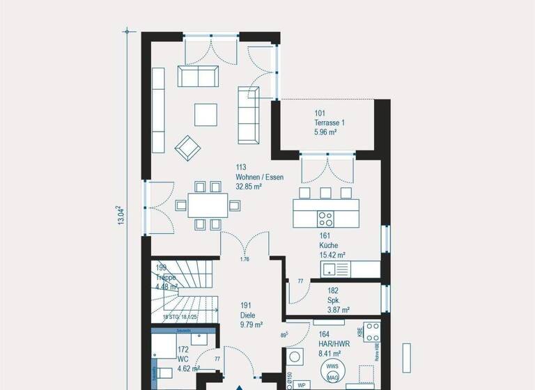 Einfamilienhaus zum Kauf - Erstbezug provisionsfrei 383.499 € 4 Zimmer 174,4 m² 575,2 m² Grundstück Ullersdorf Radeberg 01454