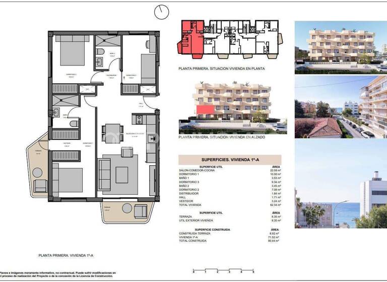 Penthouse zum Kauf 460.000 € 3 Zimmer 106 m² EG Alicante 03560