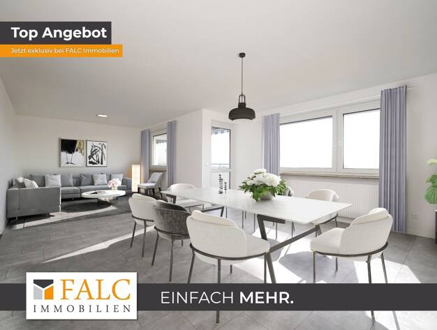 Wohnung zur Miete 1.250 € 3 Zimmer 94 m² Nordstadt Heilbronn 74076