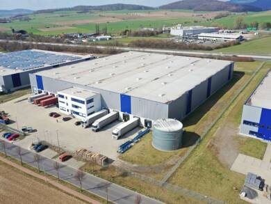 Lagerhalle zur Miete 4,19 € 11.300 m² Lagerfläche teilbar ab 5.500 m² - Forstfeld Kassel 34123