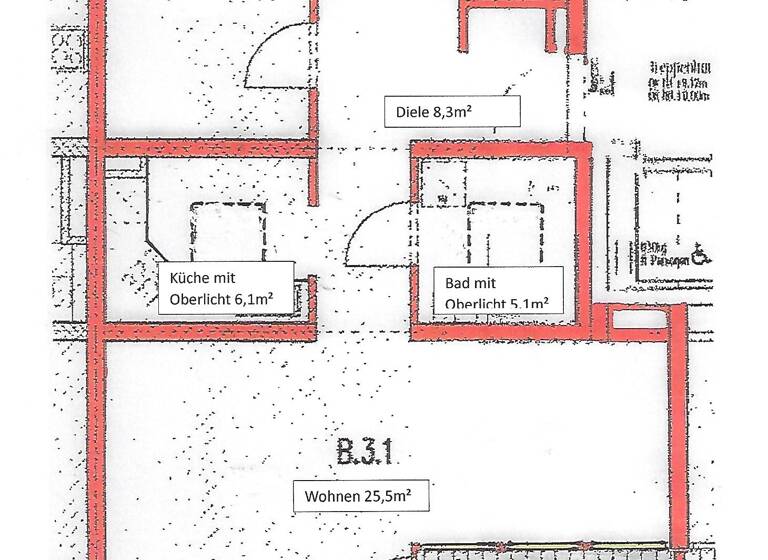 Penthouse zum Kauf 320.000 € 2,5 Zimmer 73,4 m²<br/>Wohnfläche 3.<br/>Geschoss Wallbrunnstrasse 36 Lörrach Lörrach 79539