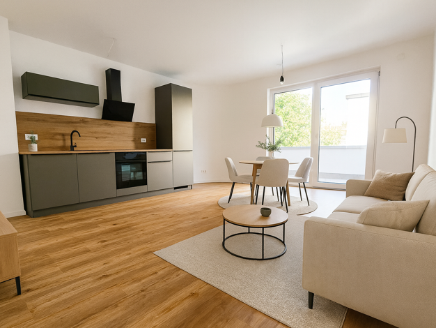 Wohnung zur Miete - Erstbezug 1.195 € 2 Zimmer 56 m² Sindlingen Frankfurt am Main 65931