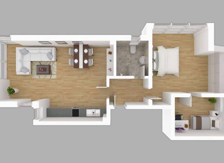 Wohnung zum Kauf 327.150 € 3 Zimmer 77 m² Dünenstraße 3b Kühlungsborn 18225