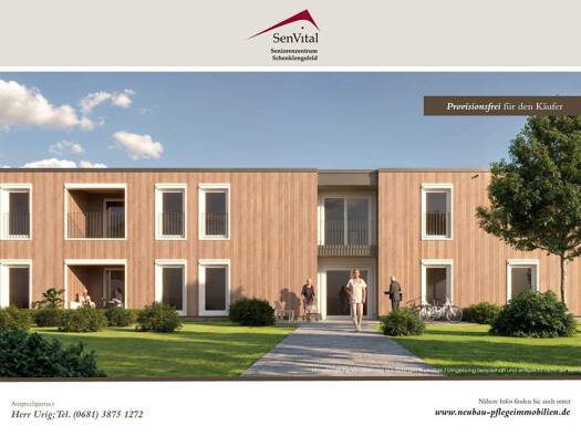 Wohnung zum Kauf - Erstbezug provisionsfrei 189.775 € 1,5 Zimmer 36,5 m² Oberlengsfeld Schenklengsfeld 36277