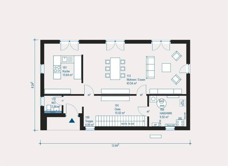 Einfamilienhaus zum Kauf 446.582 € 4 Zimmer 171,6 m² 421 m² Grundstück Leimersheim 76774