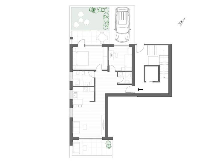 Wohnung zum Kauf 498.000 € 3 Zimmer 63,3 m² EG frei ab 01.08.2026 Manzonistraße 115 Meran 39012