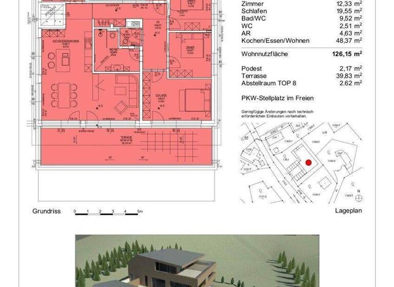 Penthouse zum Kauf - Erstbezug 978.383 € 4 Zimmer 126 m² Hinterstoder 4573