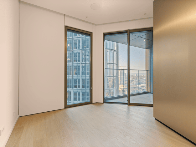Wohnung zur Miete 2.180 € 2 Zimmer 52,1 m² 20. Geschoss Innenstadt Innenstadt I 60315