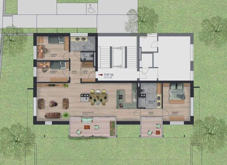 Wohnung zum Kauf - Erstbezug 1.228.808 € 5 Zimmer 127,3 m² Seeboden am Millstätter See 9871