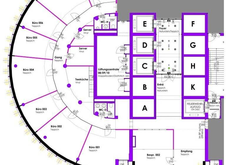 Büro zur Miete 18,50 € 495 m² Bürofläche Handelskai 94 Wien,Brigittenau 1200