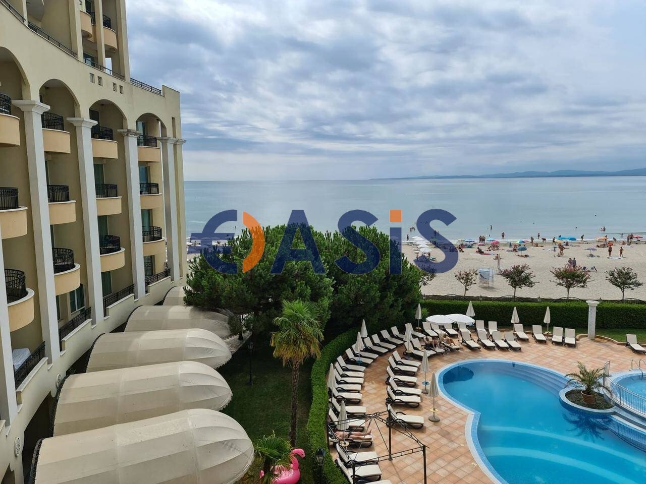 Apartment zum Kauf provisionsfrei 66.700 € 2 Zimmer 88 m²<br/>Wohnfläche 3.<br/>Geschoss Chayka 219 Pomorie 8201