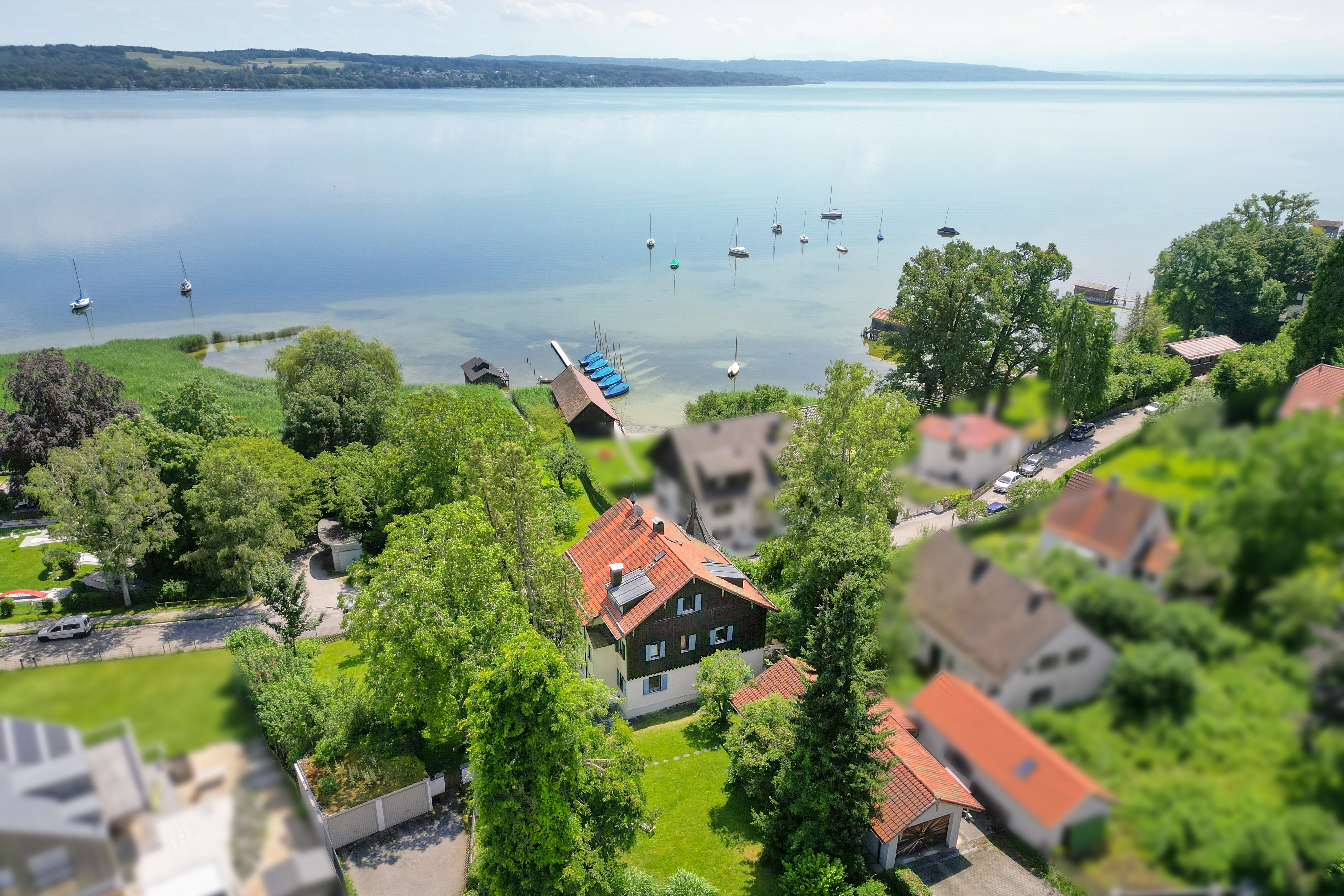 Villa zum Kauf 3.570.000 € 7 Zimmer 256 m²<br/>Wohnfläche 1.710 m²<br/>Grundstück Schondorf am Ammersee 86938